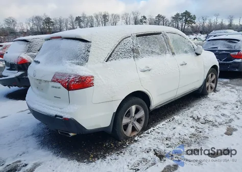 2012 Acura Mdx из США, поврежденный, VIN 2HNYD2H24CH513996